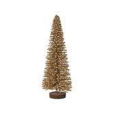 Decoris Bamboo Tree with Glitter 39cm - Gold